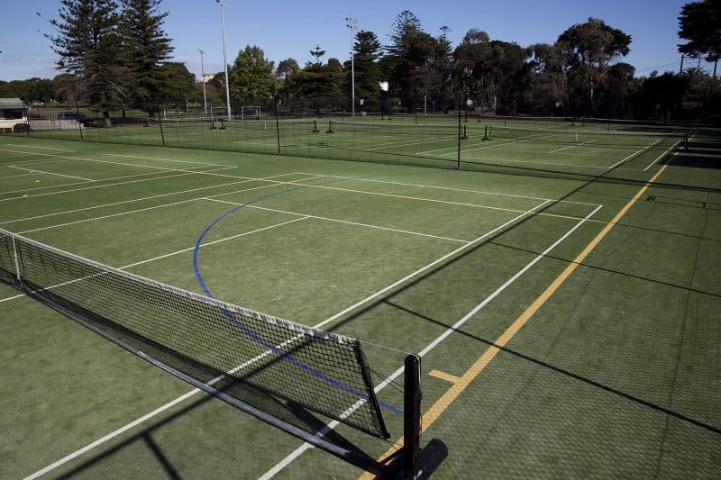Albert Park Tennis Club tennis courts
