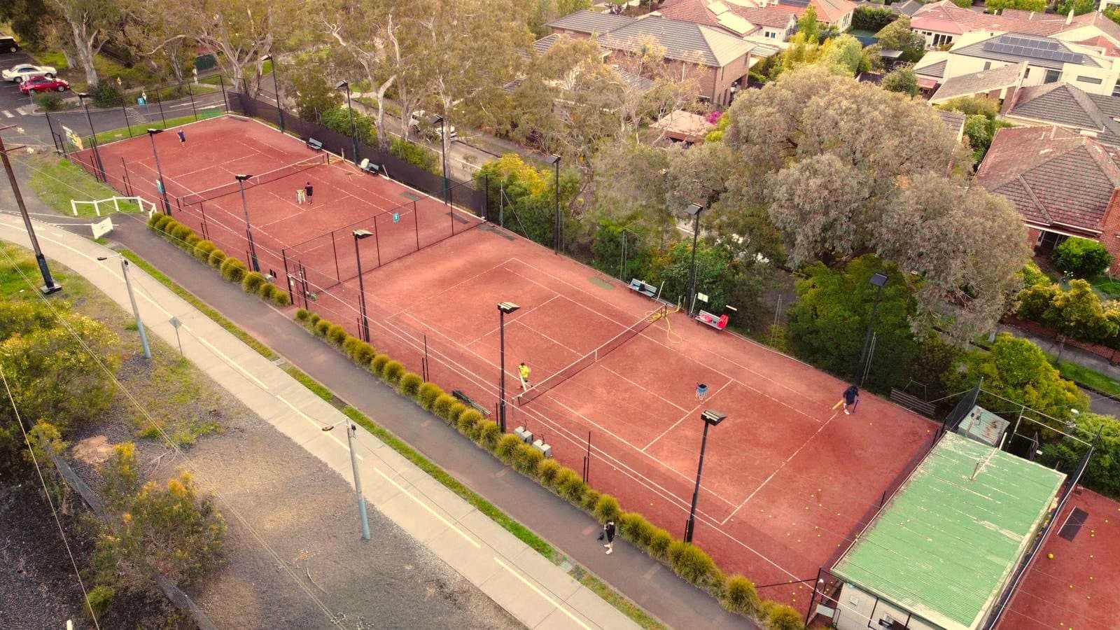 Ashburton Uniting Church Tennis Club tennis courts
