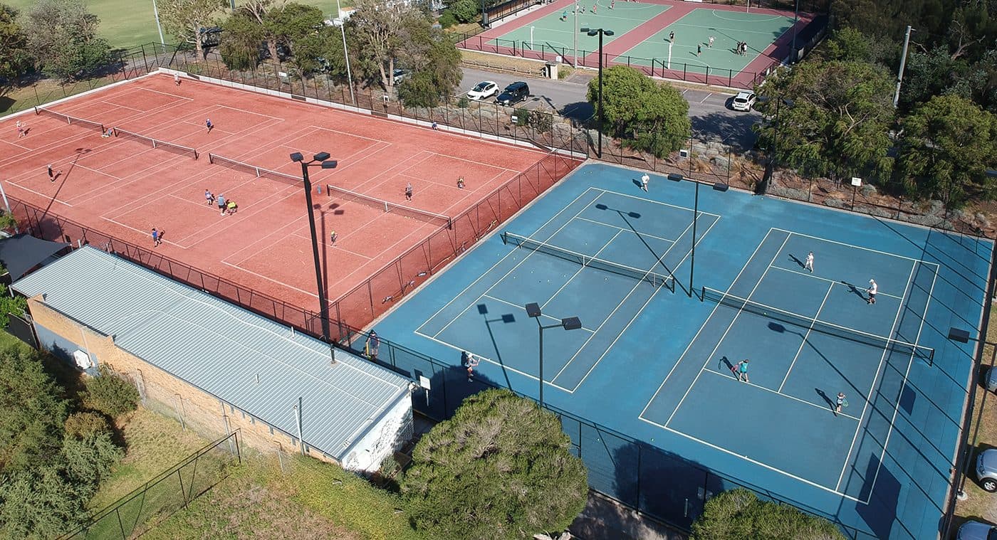 Aspendale Tennis Club tennis courts