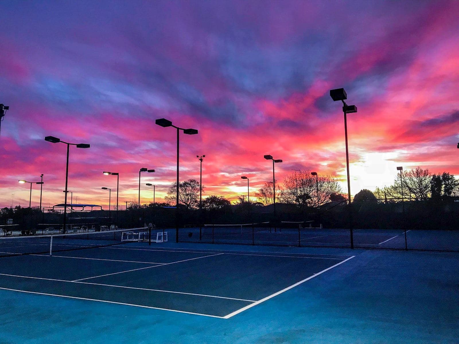 Ballarat Regional Tennis Centre tennis courts
