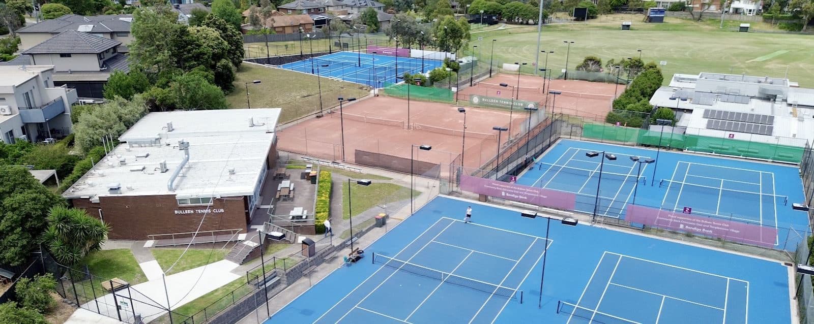 Bulleen Tennis Club tennis courts