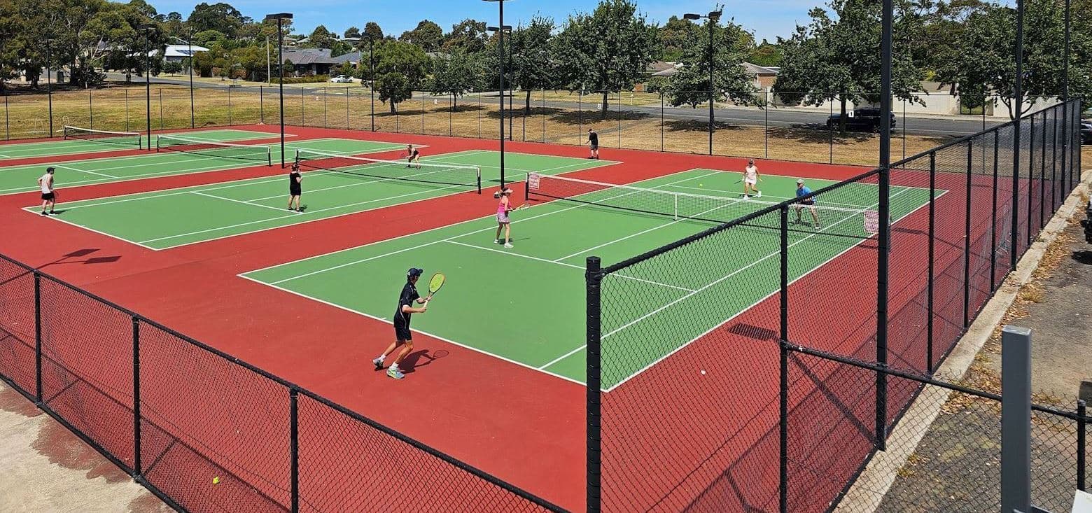 Buninyong & District Tennis Association tennis courts