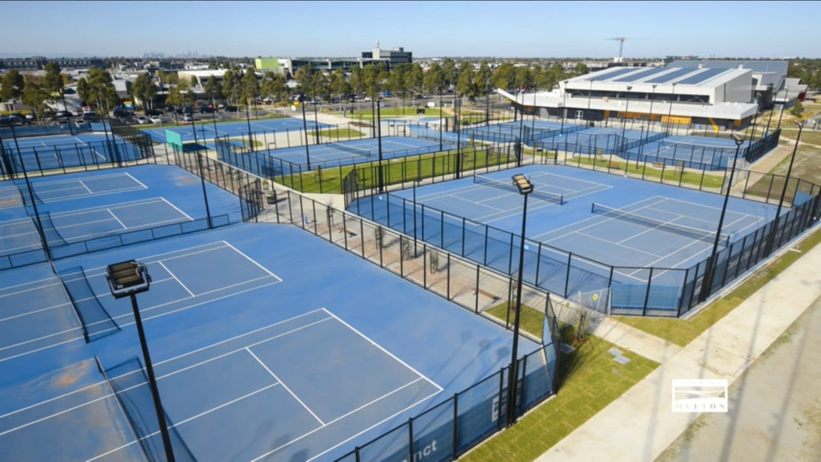 Caroline Springs Tennis Centre tennis courts