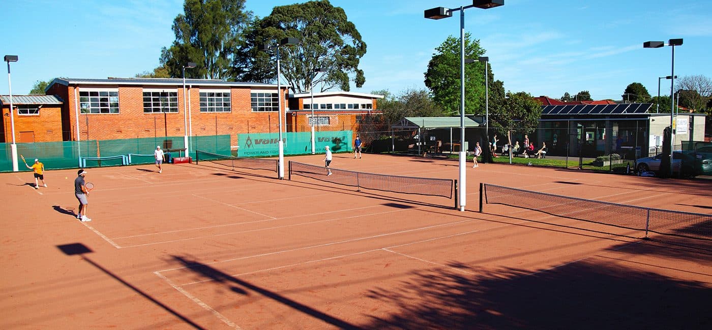 Clarinda Tennis Club Inc tennis courts
