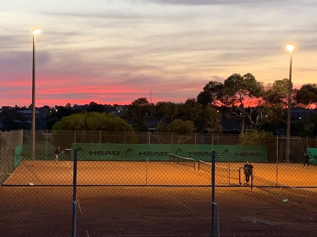 Cranross Tennis Club tennis courts