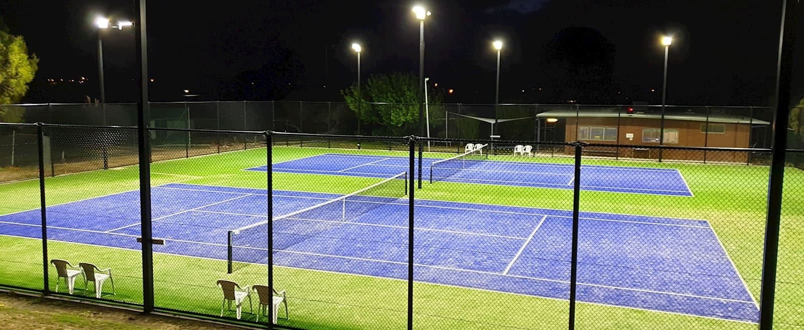 Dandenong Tennis Club tennis courts