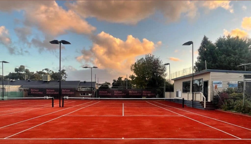 Doutta Galla Tennis Club tennis courts
