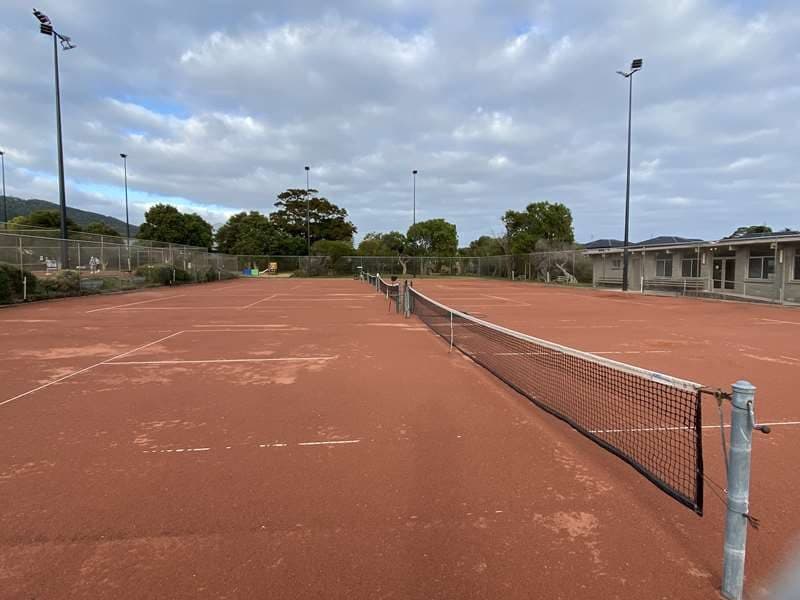 Dromana Tennis Club tennis courts