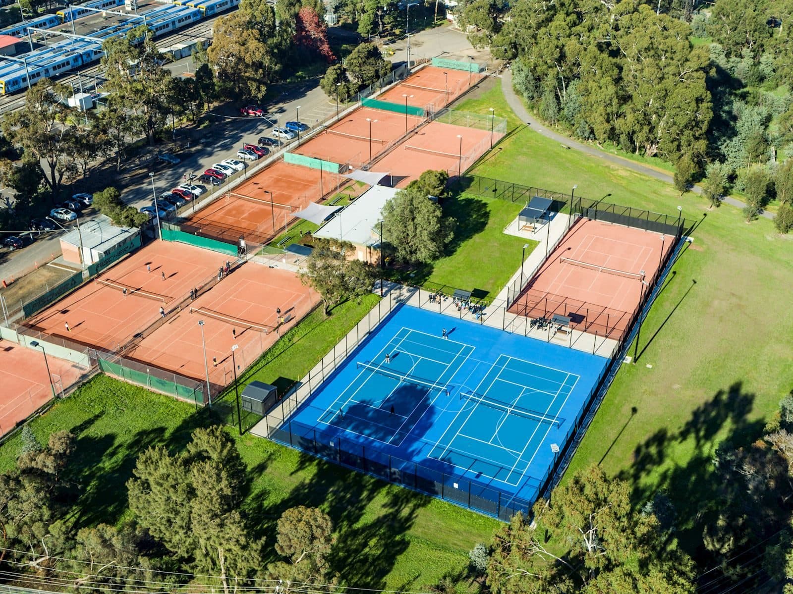 Eltham Tennis Club tennis courts