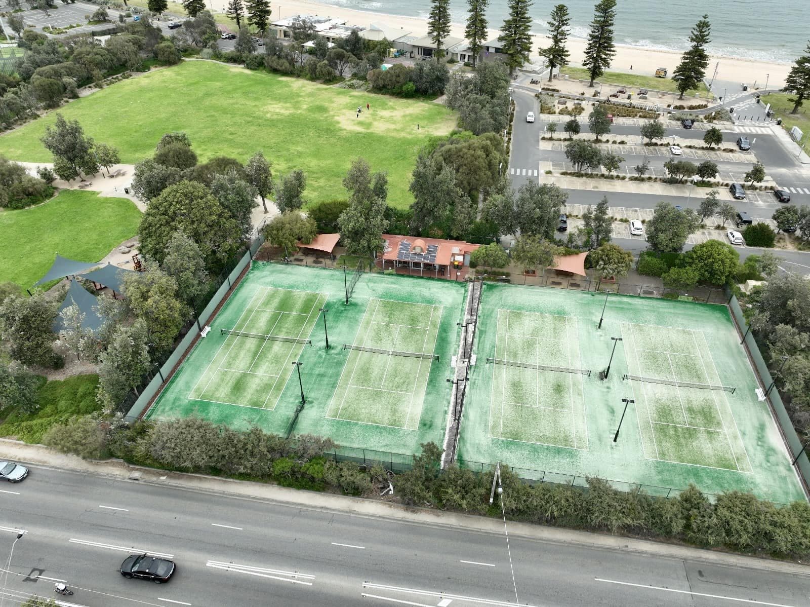 Elwood Park Tennis Club tennis courts