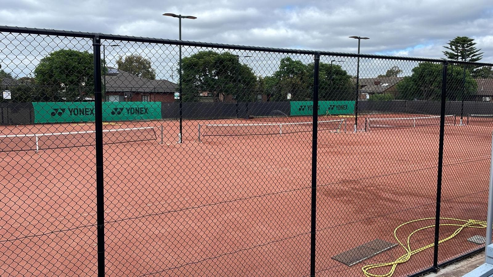 Fawkner Tennis Club tennis courts