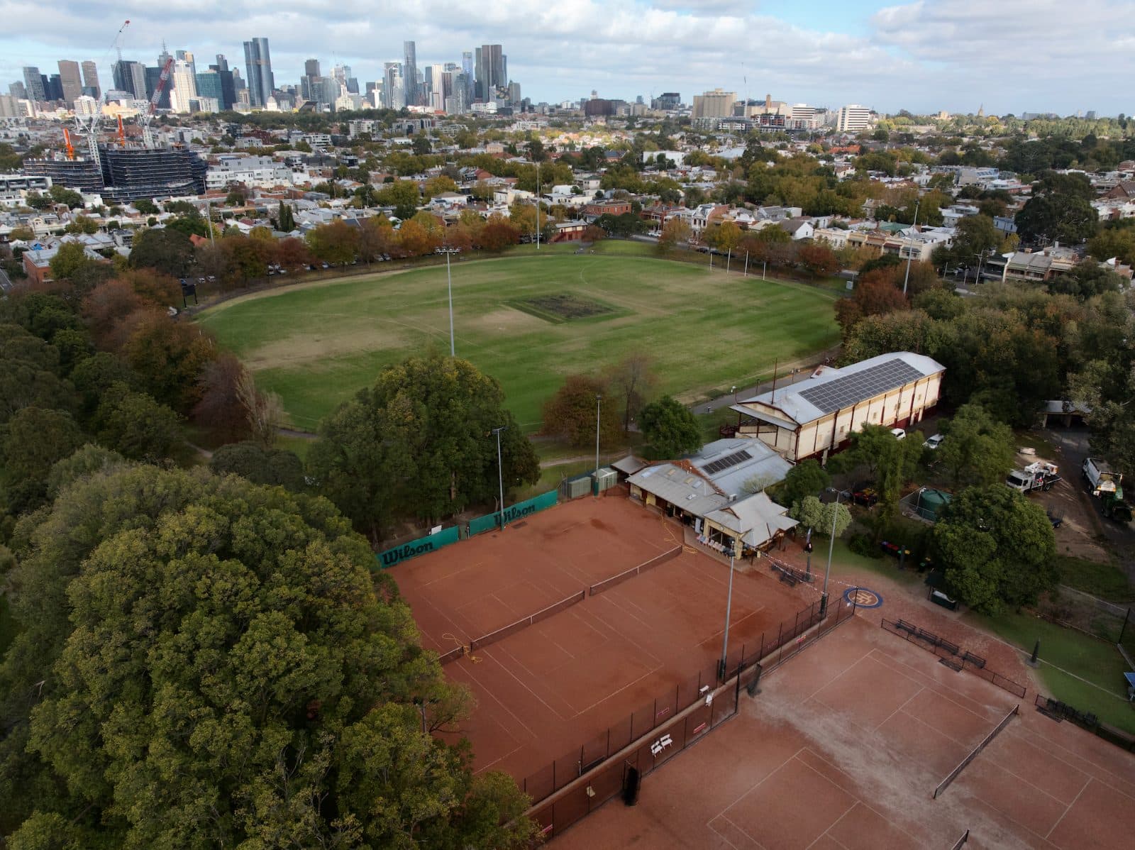 Fitzroy Tennis Club tennis courts