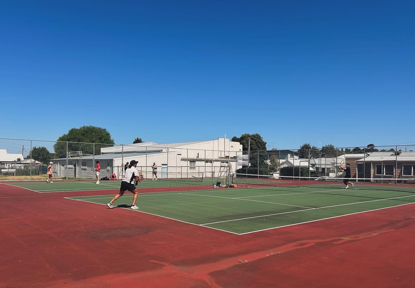 Geelong West Tennis Club tennis courts