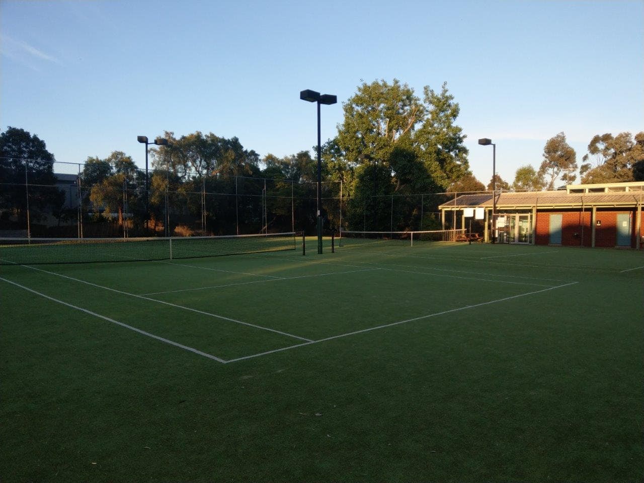 Glencairn Tennis Club Fraser Reserve tennis courts