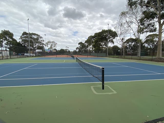 Hallam Tennis Club tennis courts