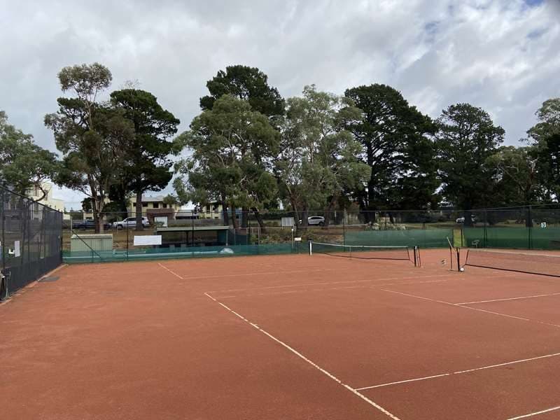 Hastings Tennis Club tennis courts