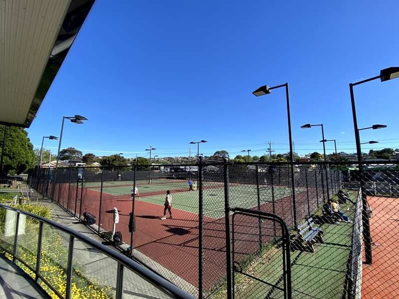 Highton Tennis Club tennis courts