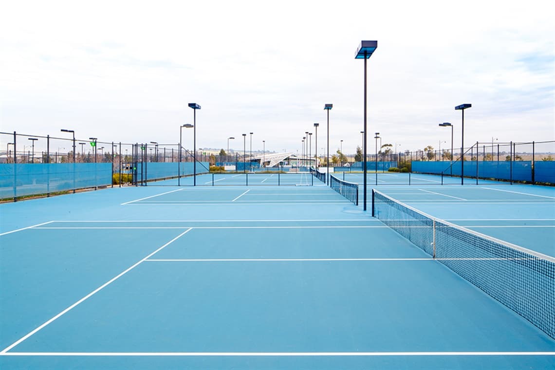 Hume Tennis & Community Centre tennis courts