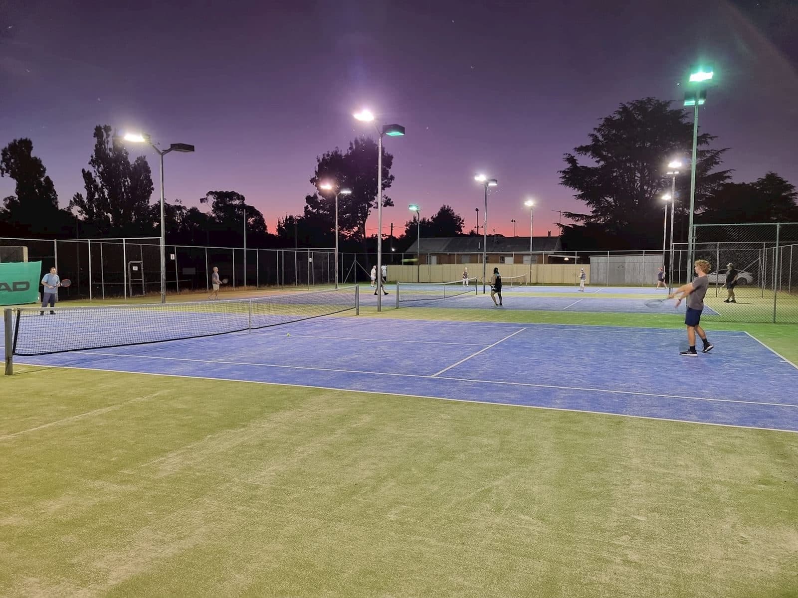 Hume Tennis Club Yass tennis courts