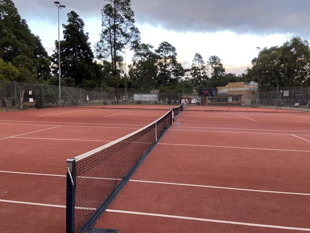 Keilor Tennis Club tennis courts