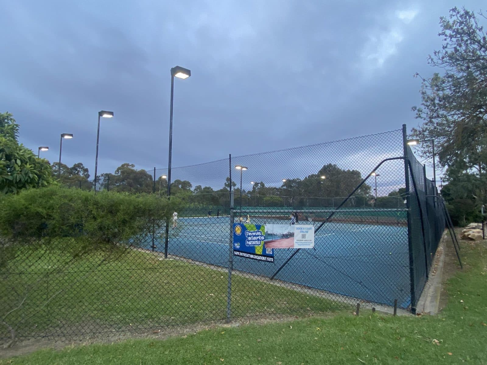 Kingsbury Tennis Club tennis courts