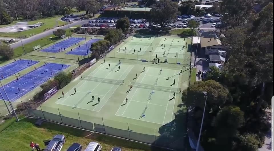 Lilydale Tennis Club tennis courts