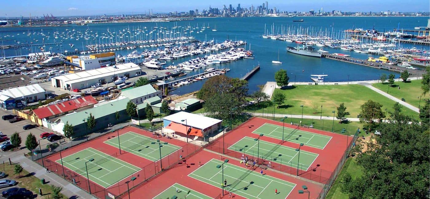 Liston Tennis Club tennis courts