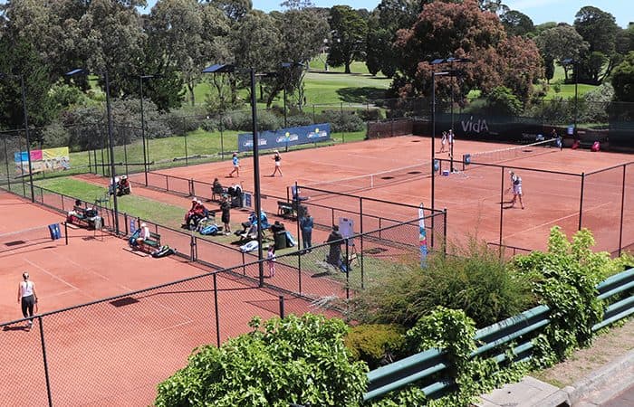 MCC Glen Iris Valley Tennis Club tennis courts