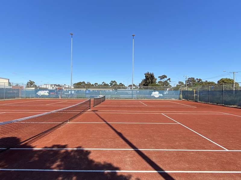 Melton South Tennis Club tennis courts