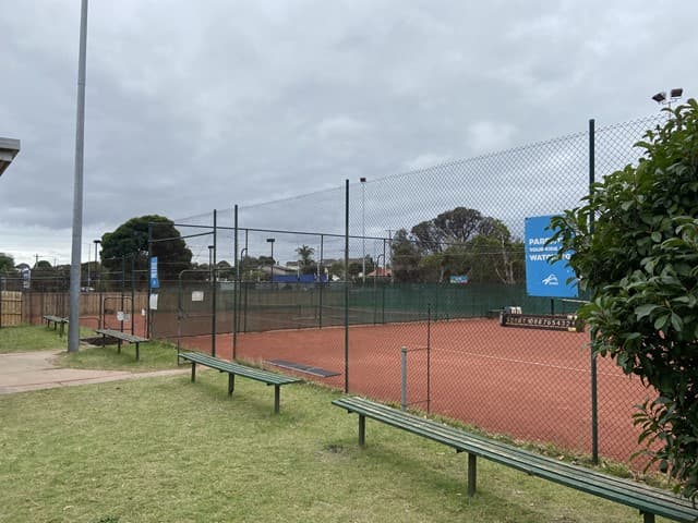 Mentone Tennis Club tennis courts