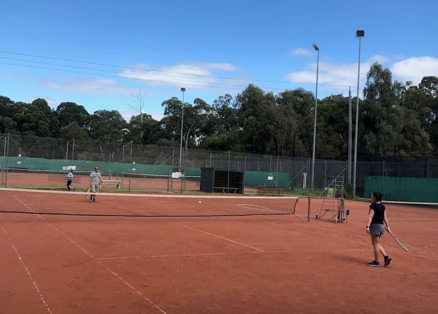 Montmorency Tennis Club tennis courts