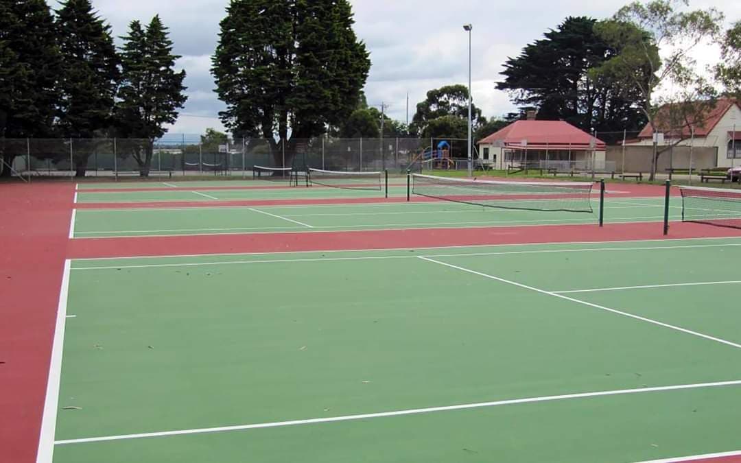 Moolap Tennis Club tennis courts