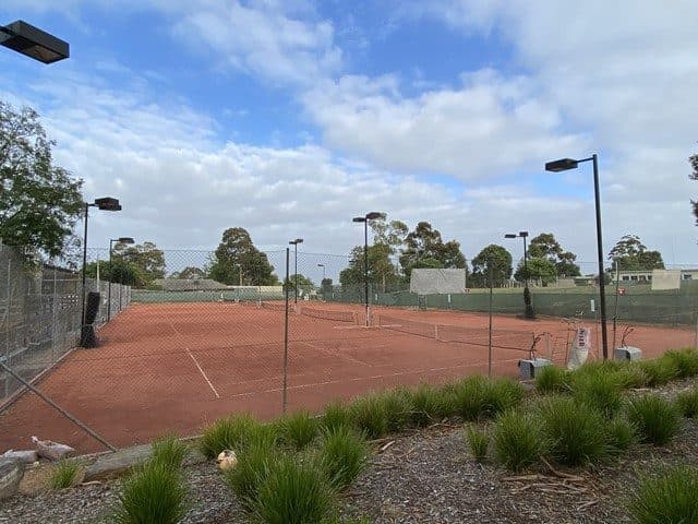 Nunawading Tennis Club tennis courts