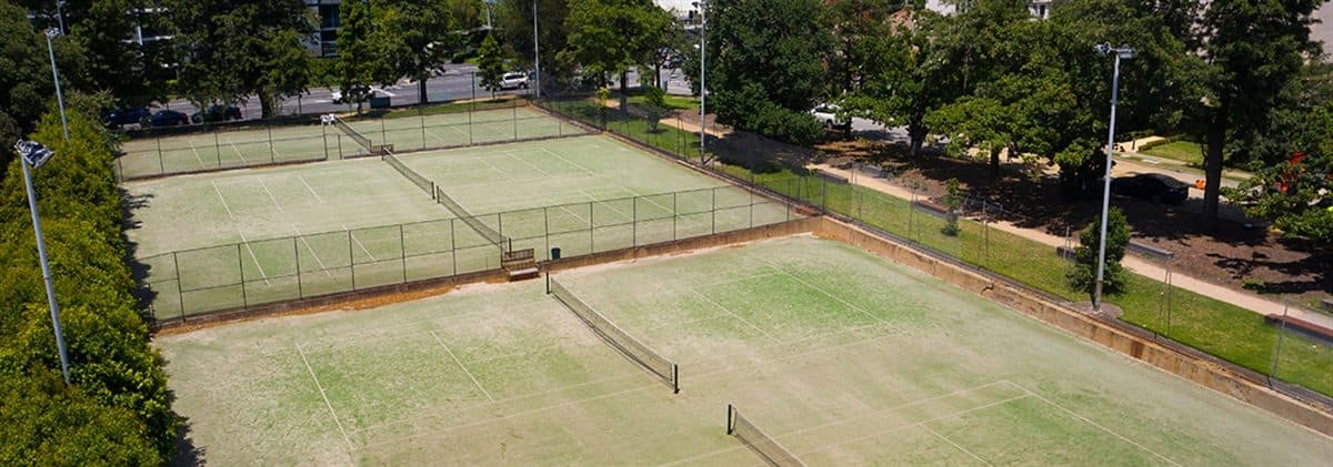 Orrong Park Tennis Centre tennis courts
