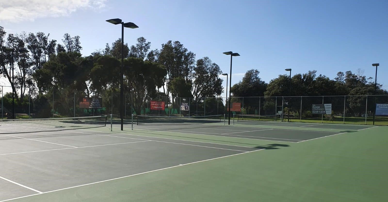 Portarlington Tennis Club tennis courts