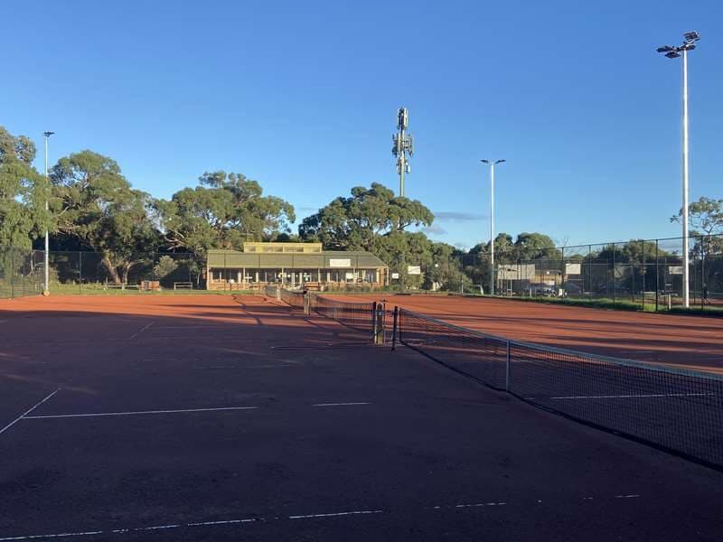Rosebud Tennis Club tennis courts