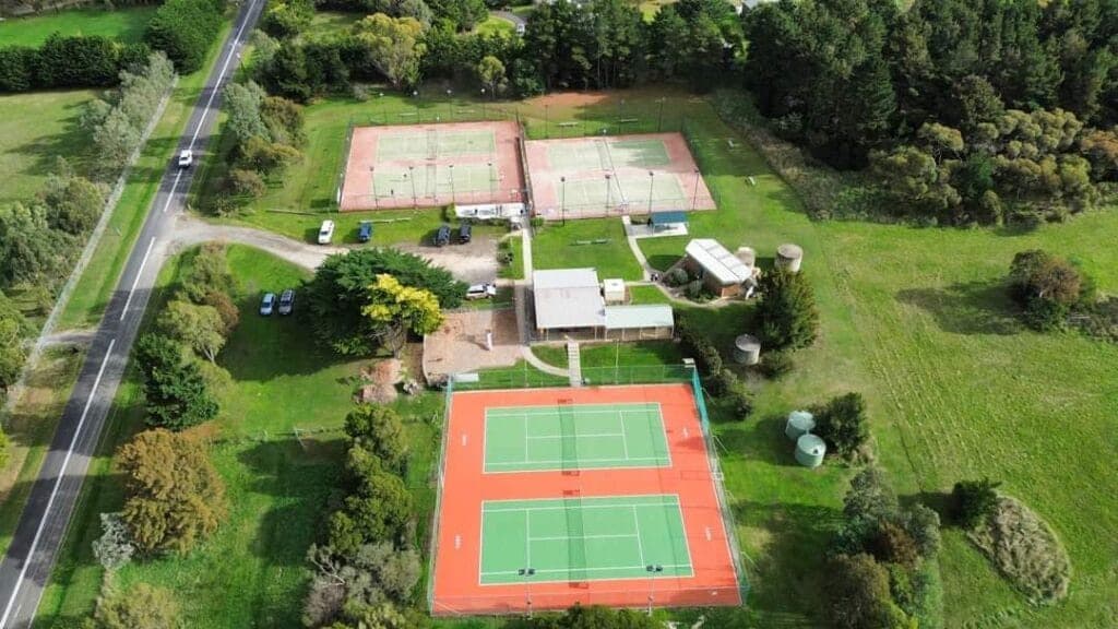 South Gisborne Tennis Club tennis courts