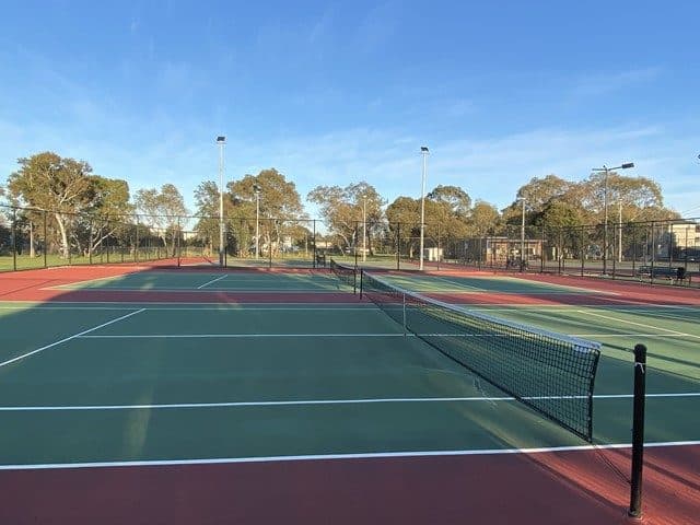 Springvale North Tennis Club tennis courts
