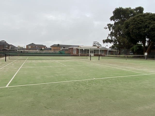 Springvale South Tennis Club tennis courts