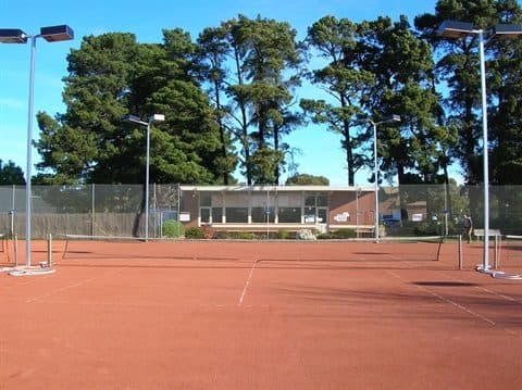 St Christophers Syndal Tennis Club tennis courts