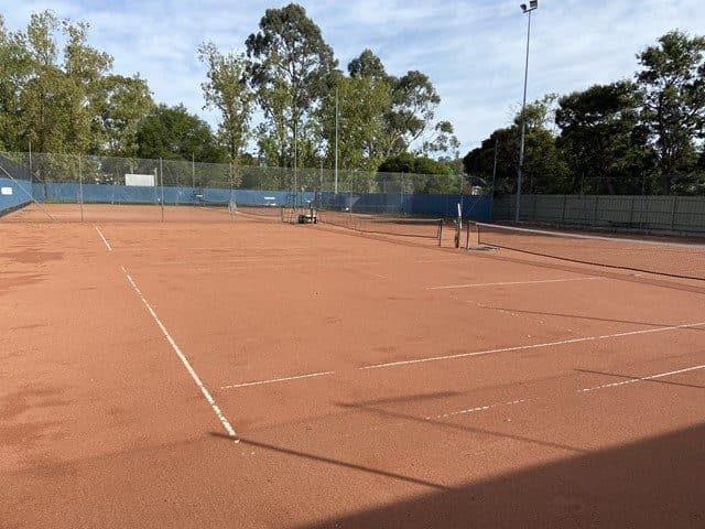 St Johns Catholic Tennis Club tennis courts