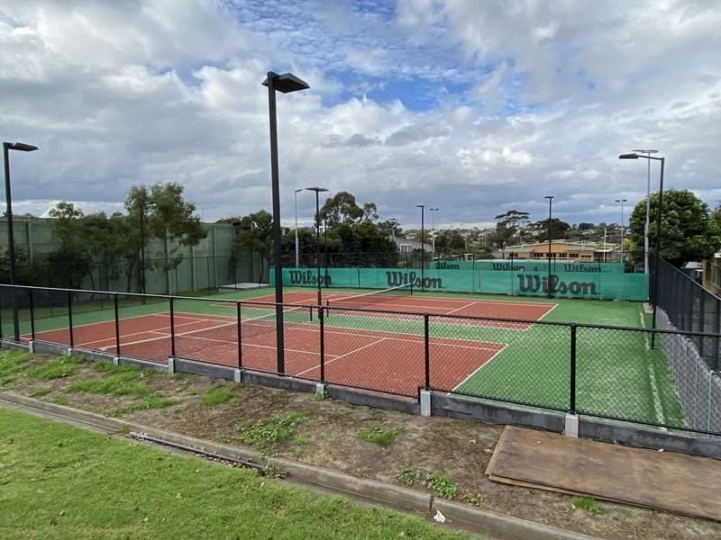 Strathmore Tennis Club tennis courts