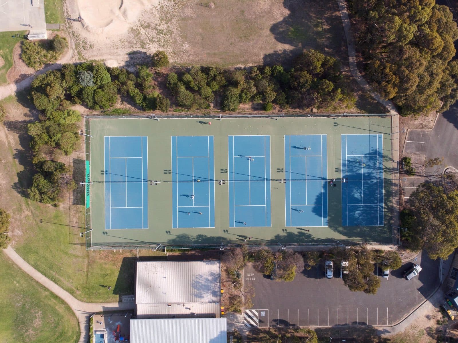 Surfcoast Tennis Club Jan Juc tennis courts