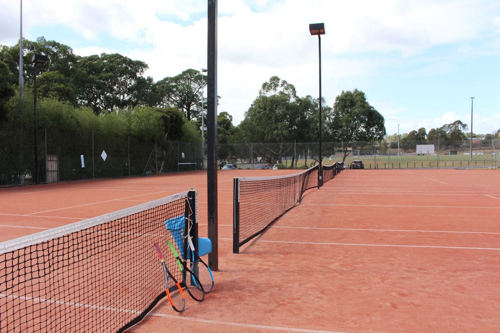 Templestowe Park Tennis Club tennis courts