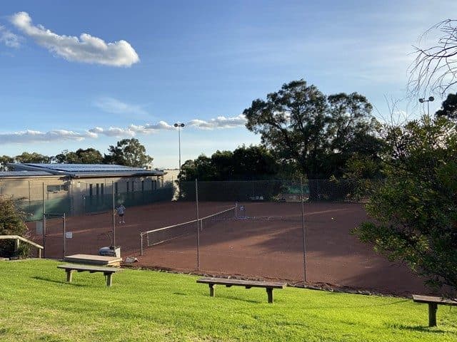 Vermont South Tennis Club tennis courts