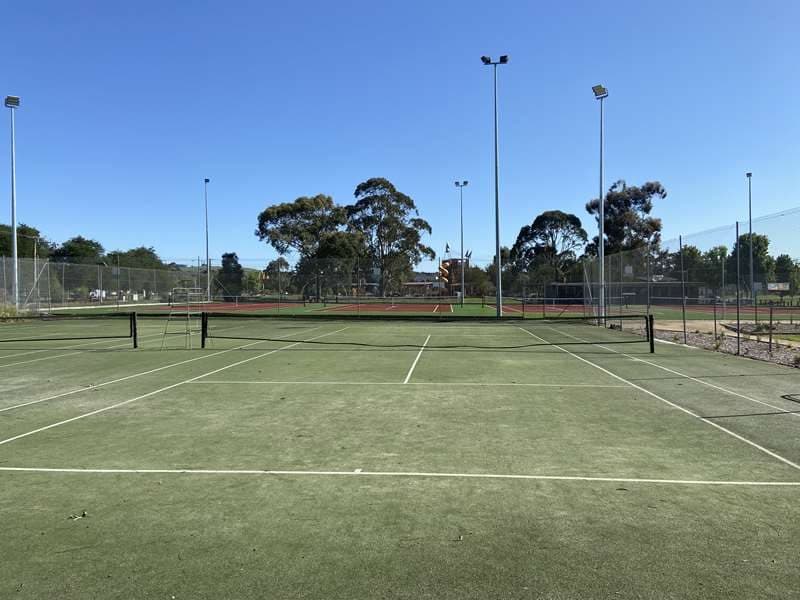 Wallan Tennis Club tennis courts