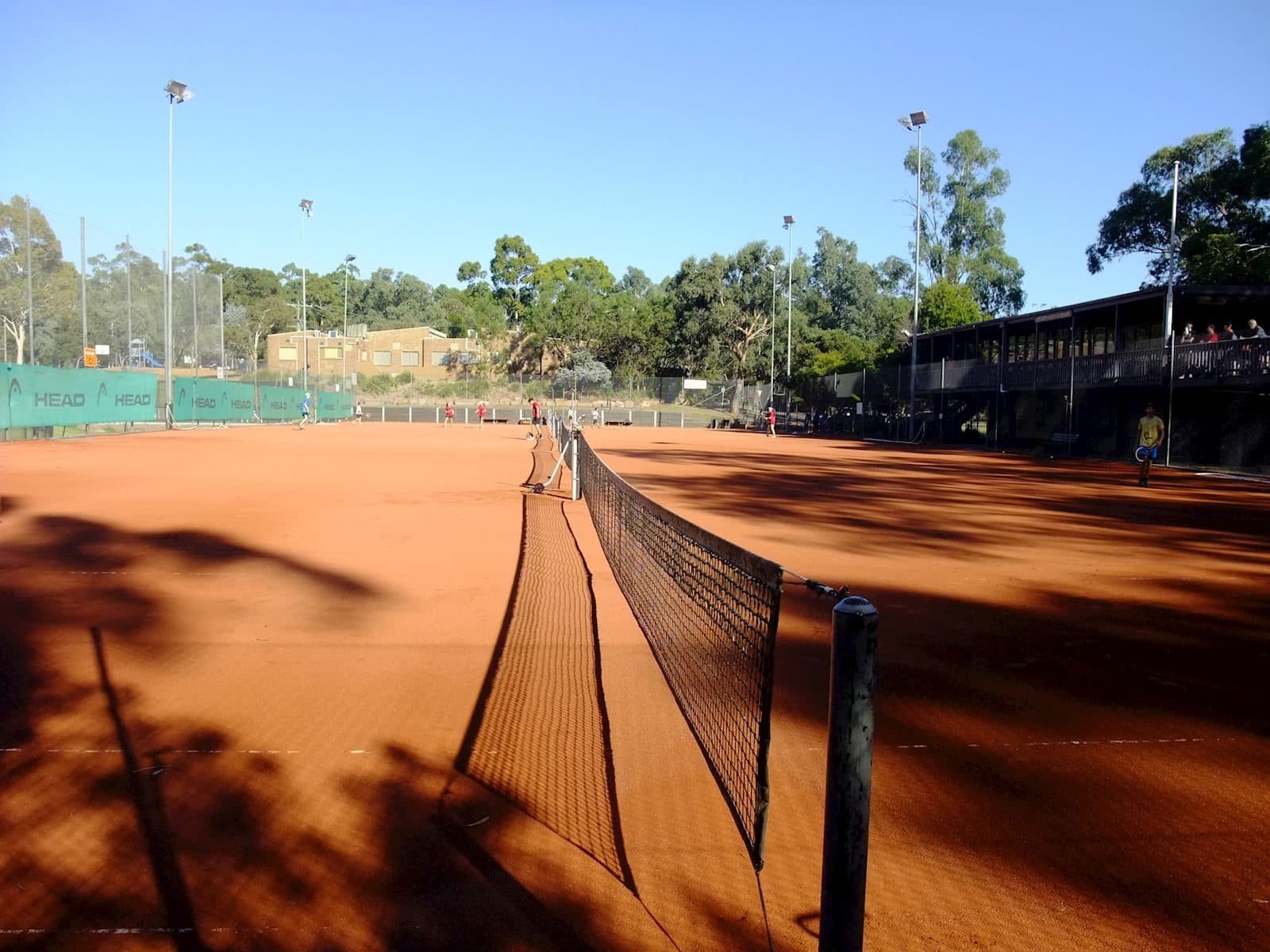 Warrandyte Tennis Club tennis courts