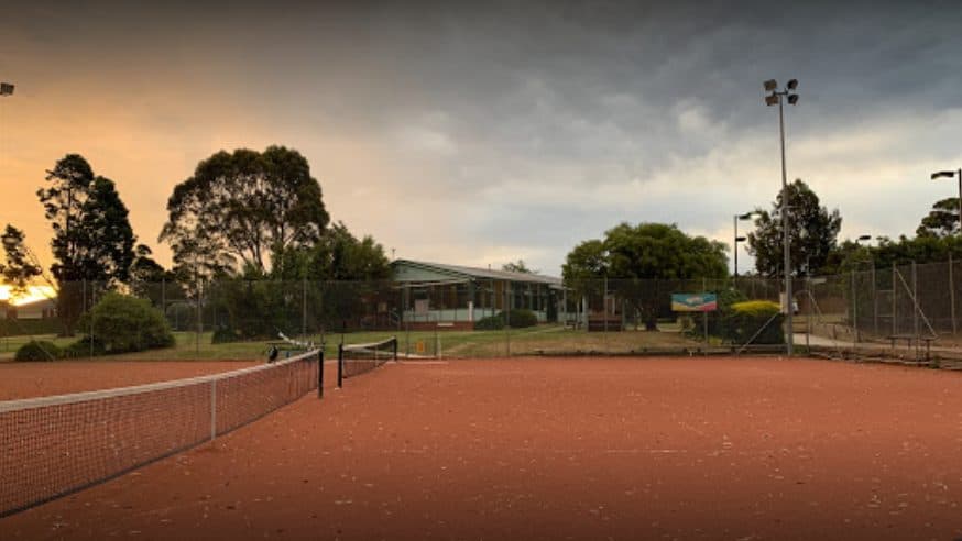 Wellington Tennis Club tennis courts