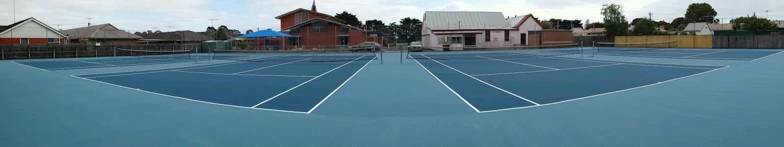 Western Heights Uniting Tennis Club tennis courts