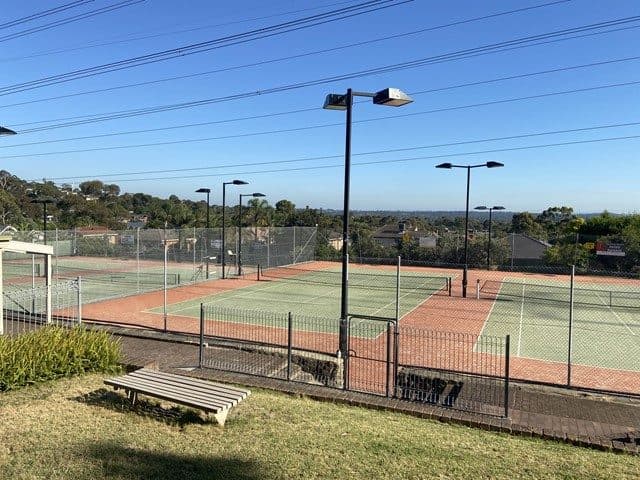 Wheelers Hill Tennis Club tennis courts